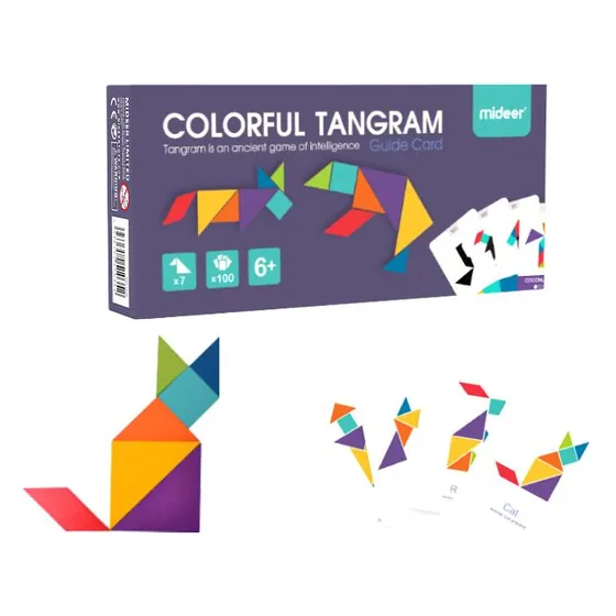 Colorful Tangram Game