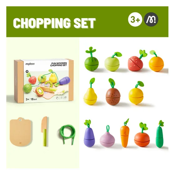 Wooden Chopping Set